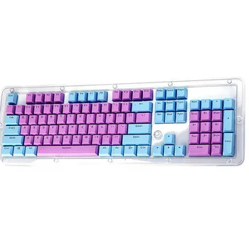 Translucent Double Shot PBT 104 KeyCaps Backlit for Cherry MX Keyboard Switch keyboard mechanical keyboard
Translucent Double Shot PBT 104 KeyCaps Backlit for Cherry MX Keyboard Switch keyboard mechanical keyboard
