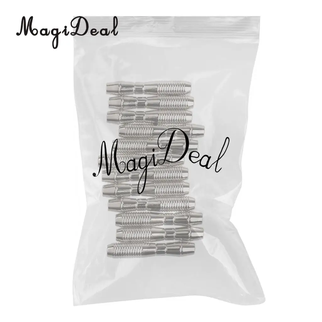 MagiDeal 12 Pieces 16g Dart Replacement Barrels for Soft Tip Dart and Steel Tip Dart