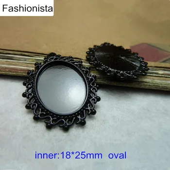 20 Big Oval Filigree Blank Pendant Tray Fit 18*25mm Cabochon,Cameo Base Mounting Jewelry Supplies,Antique Bronze/Silver/Black
20 Big Oval Filigree Blank Pendant Tray Fit 18*25mm Cabochon,Cameo Base Mounting Jewelry Supplies,Antique Bronze/Silver/Black