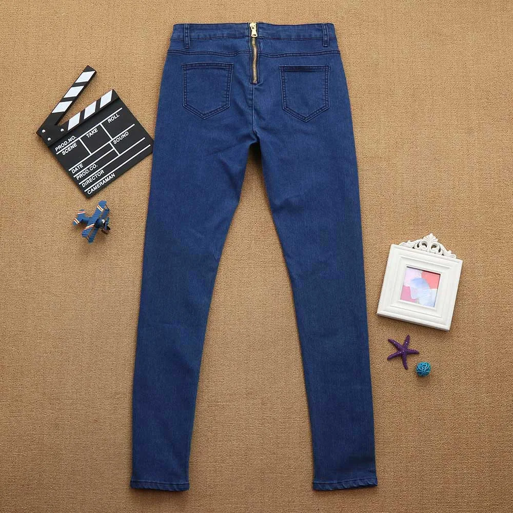 Women High Waist soft and comfortable Trousers Sexy Back Zipper Pencil Stretch Denim Jeans Pants L50/0130
Women High Waist soft and comfortable Trousers Sexy Back Zipper Pencil Stretch Denim Jeans Pants L50/0130