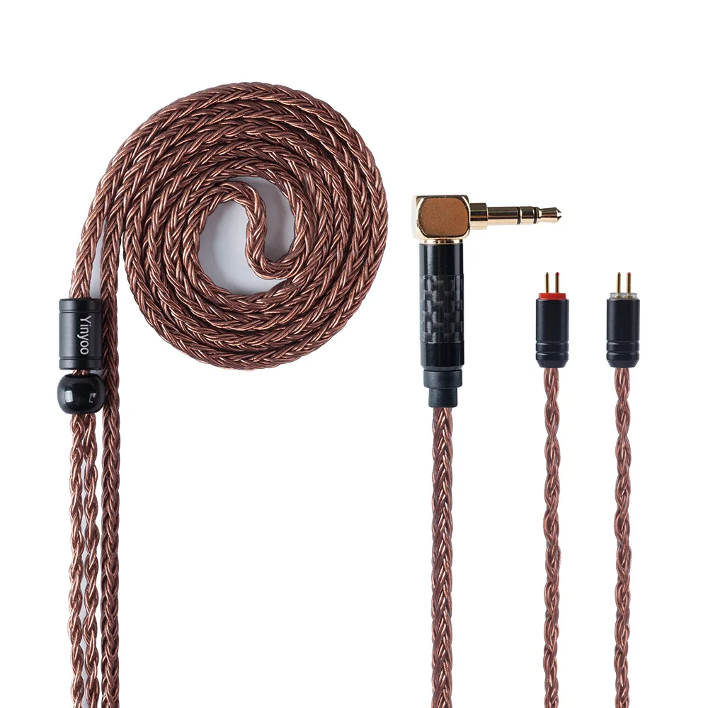 Yinyoo 16 Core Import Single Crystal Copper Balanced Cable 2.5/3.5mm With MMCX/2pin Connector For LZ A6 ZS10 AS10 AS16 C10 C16
Yinyoo 16 Core Import Single Crystal Copper Balanced Cable 2.5/3.5mm With MMCX/2pin Connector For LZ A6 ZS10 AS10 AS16 C10 C16