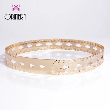 ORINERY 2018 New Designer Women Waist Wide Belt High Quality Gold Cassette Hollow Out Waistband Fashion Solid Dress Accessories
ORINERY 2018 New Designer Women Waist Wide Belt High Quality Gold Cassette Hollow Out Waistband Fashion Solid Dress Accessories