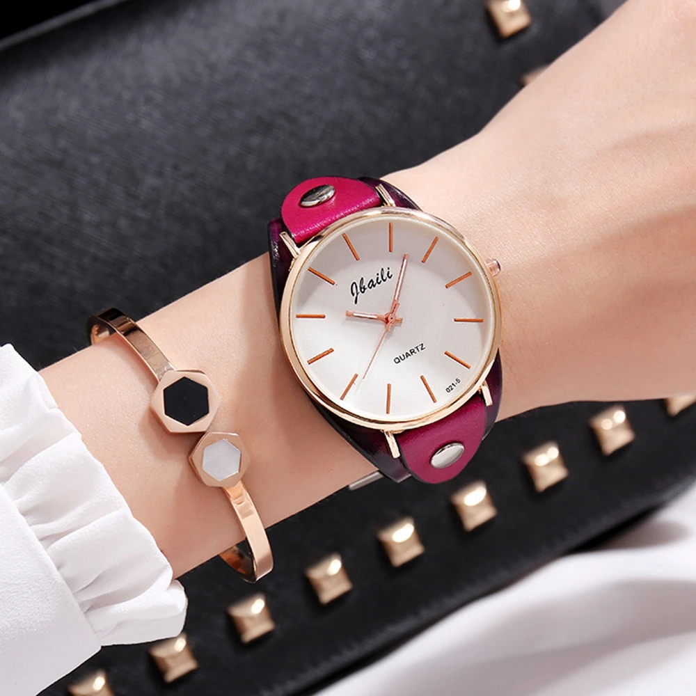 Woman watch Quartz watch Casual watchRelogio Feminino6