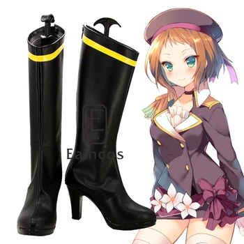 Anime Love Live! School Idol Project A-RISE Cosplay Party Shoes Black Boots Custom Made
Anime Love Live! School Idol Project A-RISE Cosplay Party Shoes Black Boots Custom Made