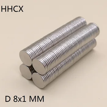 100pcs/lot Disk magnet 8x1 mm N35 Strong Disc NdFeB Rare Earth Magnet 8*1 mm Neodymium Magnets 8mm x 1mm
100pcs/lot Disk magnet 8x1 mm N35 Strong Disc NdFeB Rare Earth Magnet 8*1 mm Neodymium Magnets 8mm x 1mm