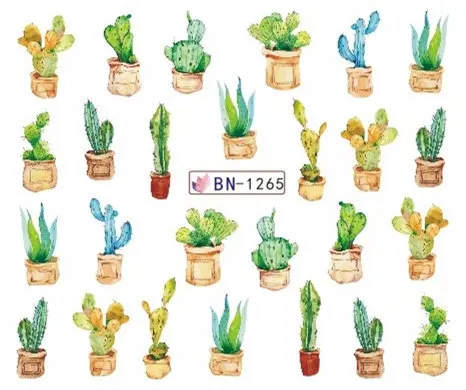 Nail Art Sticker Water Decals Nails Tattoo Slider Stickers Cactus Designs Decoration Manicure Pegatina Foil Wraps
Nail Art Sticker Water Decals Nails Tattoo Slider Stickers Cactus Designs Decoration Manicure Pegatina Foil Wraps