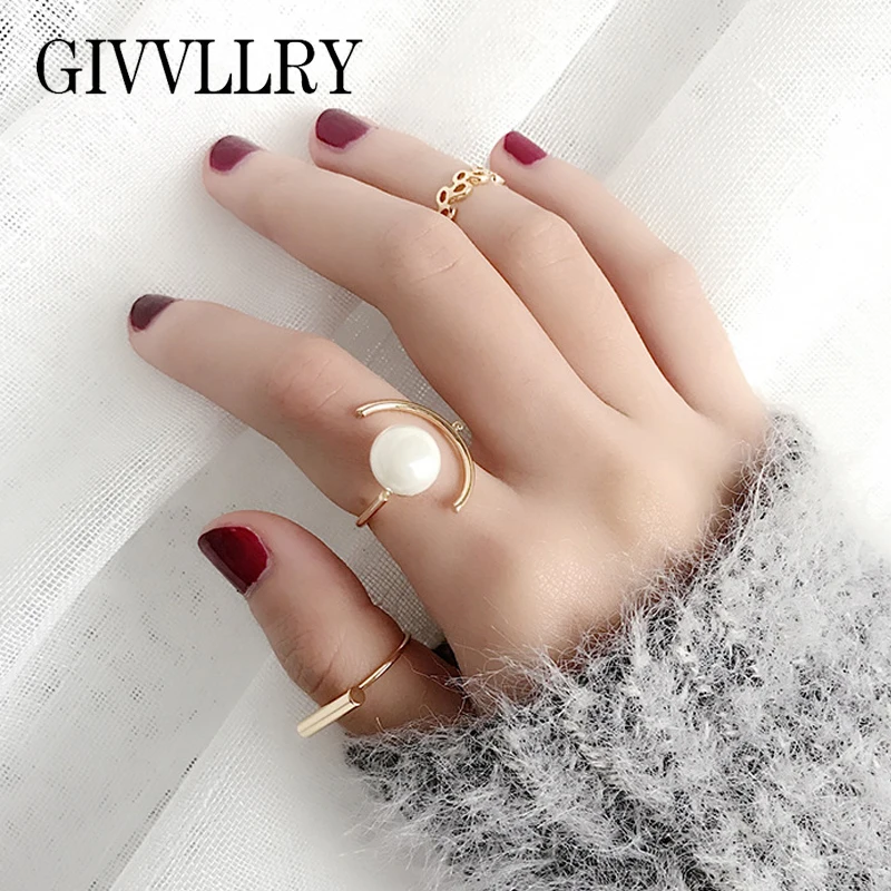 12 sets US1.48 per Imitation Pearl Smile Rings Set Fashion Jewelry Elegant Gold Carved Leaf Geometric Knuckle Rings for Women
12 sets US1.48 per Imitation Pearl Smile Rings Set Fashion Jewelry Elegant Gold Carved Leaf Geometric Knuckle Rings for Women