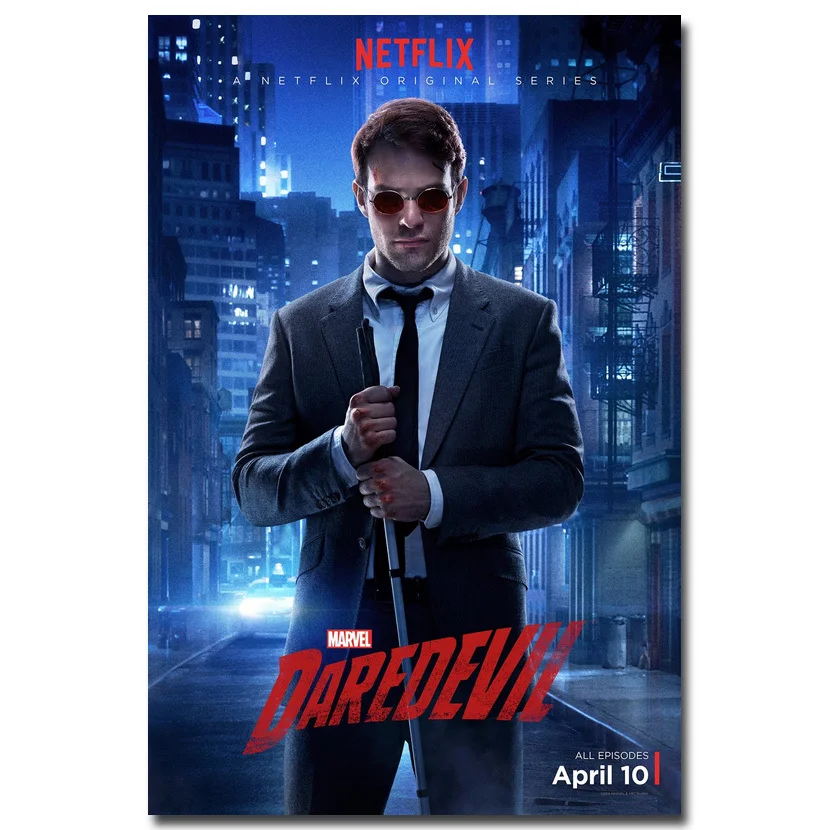 Daredevil Super HeroTV Series Art Silk Poster Huge Print 13x20 24x36 Living Room Decoration Pictures Matt Murdock 002
Daredevil Super HeroTV Series Art Silk Poster Huge Print 13x20 24x36 Living Room Decoration Pictures Matt Murdock 002