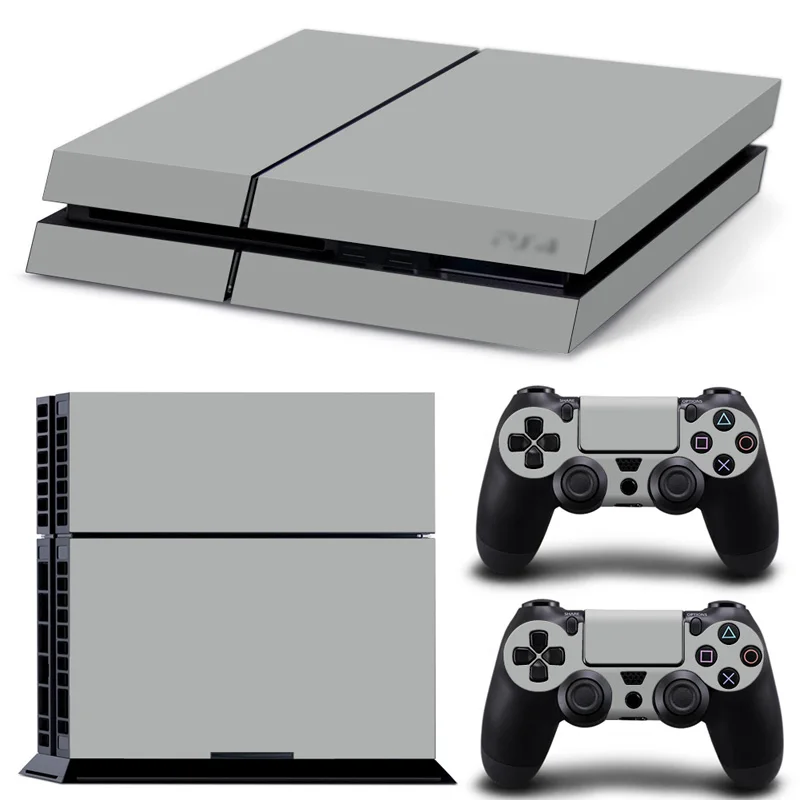 Free drop shipping grey simple design skin sticker wrap protector for PS4 console and two controllers skin #TN-P4-1091
Free drop shipping grey simple design skin sticker wrap protector for PS4 console and two controllers skin #TN-P4-1091