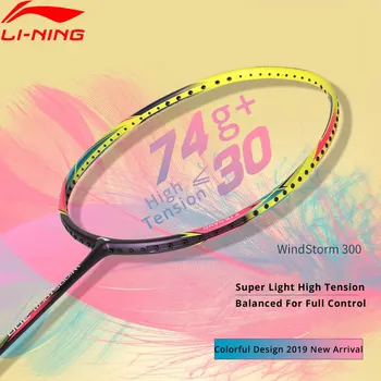 Li-Ning WINDSTORM 300 Ball Control Badminton Racket Light Weight 74g LiNing Single Sport Rackets AYPP056 ZYF325
Li-Ning WINDSTORM 300 Ball Control Badminton Racket Light Weight 74g LiNing Single Sport Rackets AYPP056 ZYF325