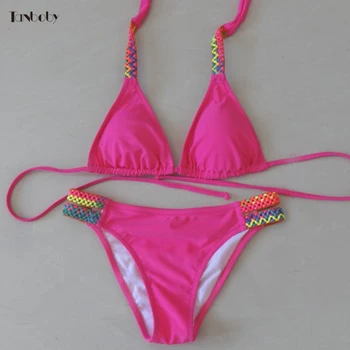 XXL Brazilian Bikinis Set Sport Swimsuits Hand Knitted Bandage Bikini Bottom Bathing Suits Women Bikinis Swim Biquinis Push Up
XXL Brazilian Bikinis Set Sport Swimsuits Hand Knitted Bandage Bikini Bottom Bathing Suits Women Bikinis Swim Biquinis Push Up