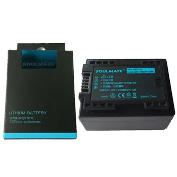 SOULMATL BP-718 BP718 lithium batteries pack BP-727 Digital Camera Battery BP727 For Canon VIXIA HF M50 M500 M52 R32 R300 HF R68
SOULMATL BP-718 BP718 lithium batteries pack BP-727 Digital Camera Battery BP727 For Canon VIXIA HF M50 M500 M52 R32 R300 HF R68