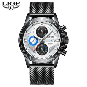 LIGE 2020 New Mens Watches Top Brand Luxury Fashion Analog Quartz Watch Men Full Steel Business Watch Sport Waterproof Watches
LIGE 2020 New Mens Watches Top Brand Luxury Fashion Analog Quartz Watch Men Full Steel Business Watch Sport Waterproof Watches