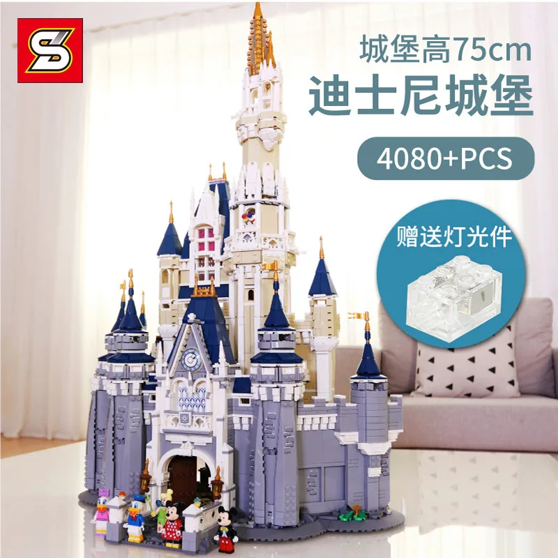 S1149 4080Pcs Princess Castle City Model Building Educational Kits Blocks Bricks Architecture Toys LegoINGys 71040 Gift
S1149 4080Pcs Princess Castle City Model Building Educational Kits Blocks Bricks Architecture Toys LegoINGys 71040 Gift