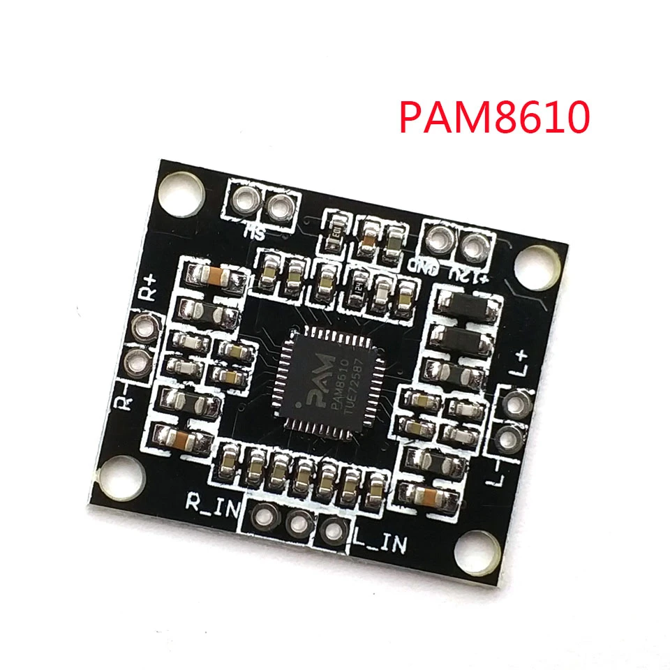 PAM8610 2x15W Power Amplifier Board Digital Two-Channel Dual Channel Stereo Class Power Amplifier Board Miniature Module 7V-15V
PAM8610 2x15W Power Amplifier Board Digital Two-Channel Dual Channel Stereo Class Power Amplifier Board Miniature Module 7V-15V