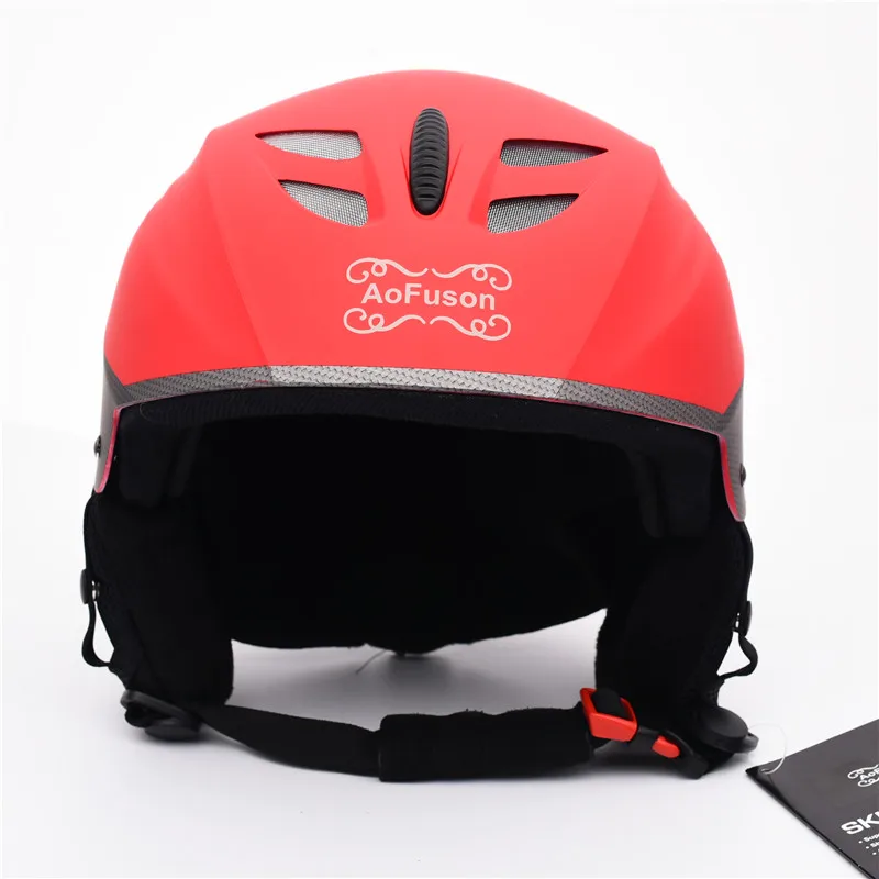Brand Ski helmet adult Integrally-molded adjustable size warm windproof winter Snow sport Skating Skateboard Unisex helmets kask 6