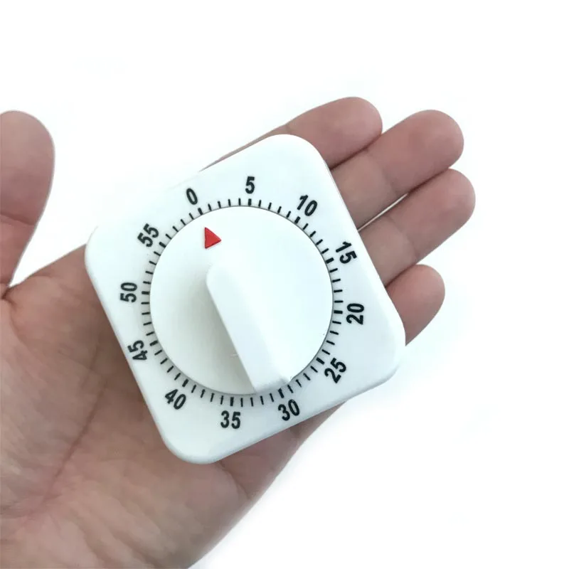 1 Pc White Square Mechanical Timer Plastic 60 Minutes Countdown Kitchen Timer Cooking Baking Study Alarm Reminder
1 Pc White Square Mechanical Timer Plastic 60 Minutes Countdown Kitchen Timer Cooking Baking Study Alarm Reminder