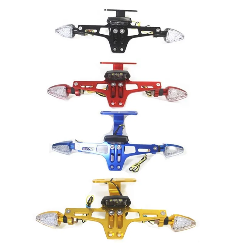 Motorcycle CNC Fender Eliminator License Plate Bracket Turn Signal Light Tail Indication For Harley Yamaha Suzuki Kawasaki Bike
Motorcycle CNC Fender Eliminator License Plate Bracket Turn Signal Light Tail Indication For Harley Yamaha Suzuki Kawasaki Bike