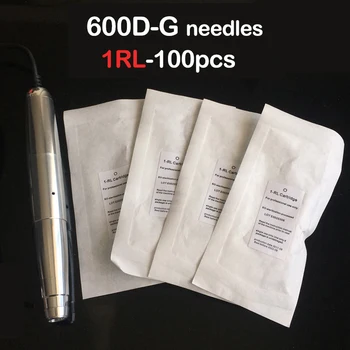 Tattoo Needle 100pcs/lot 600D-G 1RL Disposable Sterilized Permanent Makeup Cartridge Needles Tips For Eyebrow Lip Agulha
Tattoo Needle 100pcs/lot 600D-G 1RL Disposable Sterilized Permanent Makeup Cartridge Needles Tips For Eyebrow Lip Agulha
