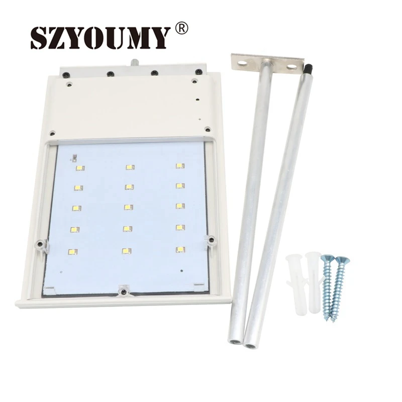 SZYOUMY 15 LED Solar Powered Panel LED Street Light Solar Sensor Lighting Outdoor Path Wall Emergency Lamp Security Spot Light
SZYOUMY 15 LED Solar Powered Panel LED Street Light Solar Sensor Lighting Outdoor Path Wall Emergency Lamp Security Spot Light