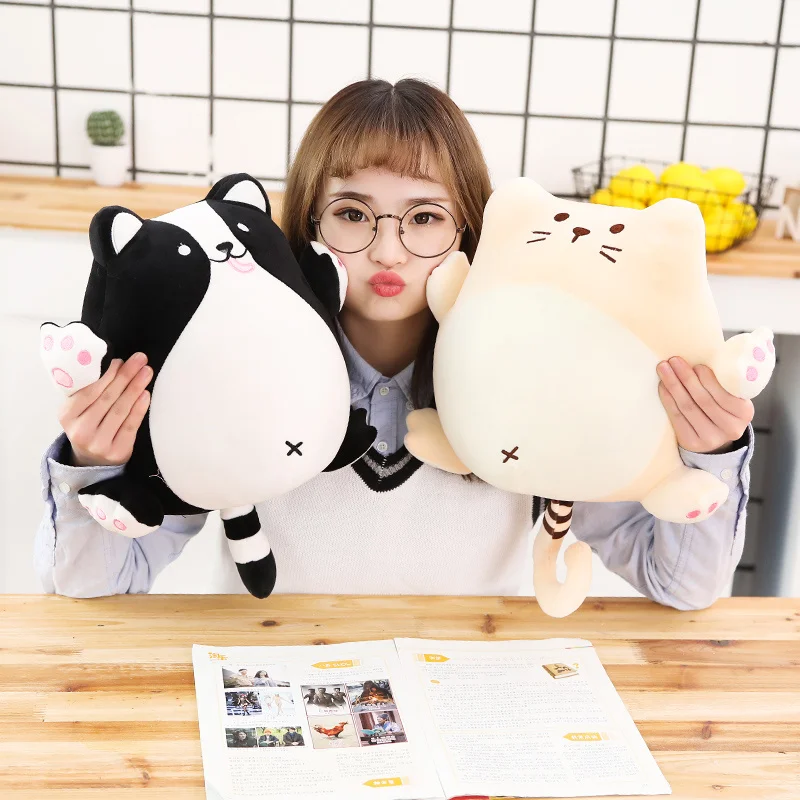 soft plush toys cute cat toy stuffed animal doll kawaii appease pillow kids gift Christmas birthday gifts 
soft plush toys cute cat toy stuffed animal doll kawaii appease pillow kids gift Christmas birthday gifts