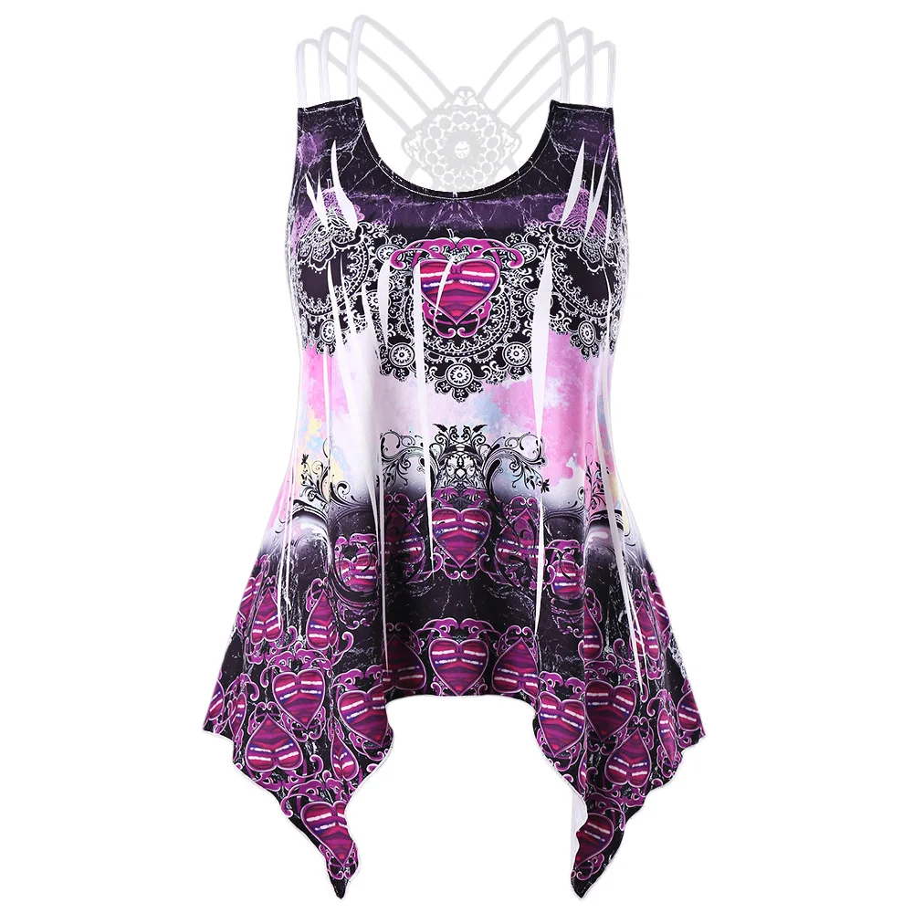 ROSE GAL 5XL Plus Size Women Tank Top Summer O Neck Sleeveless Lace Up Ladies Tops Tees Casual Women Tribal Print Strappy Tanks
ROSE GAL 5XL Plus Size Women Tank Top Summer O Neck Sleeveless Lace Up Ladies Tops Tees Casual Women Tribal Print Strappy Tanks