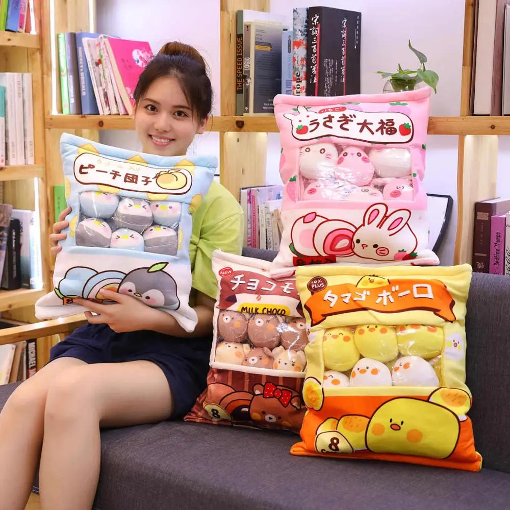 Cute Animals Pudding Plush Toys Mini Round Balls Chick Bear Penguin Bunny A Bag of Plushie 8pcs Food Snack Toys Plush Pillow
Cute Animals Pudding Plush Toys Mini Round Balls Chick Bear Penguin Bunny A Bag of Plushie 8pcs Food Snack Toys Plush Pillow