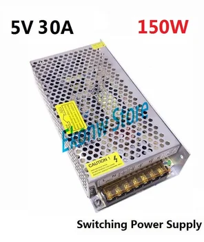 150W 5V 30A Switching Power Supply Factory Outlet SMPS Driver AC110-220V to DC5V Transformer for LED Strip Light Module Display
150W 5V 30A Switching Power Supply Factory Outlet SMPS Driver AC110-220V to DC5V Transformer for LED Strip Light Module Display