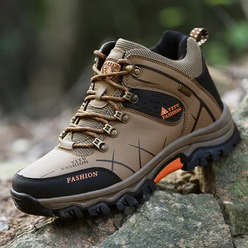 New Autumn Winter Leather Men's Outdoor Sport Shoes Plus Velvet Male Hiking Shoes Warm Trekking Waterproof Shoes
New Autumn Winter Leather Men's Outdoor Sport Shoes Plus Velvet Male Hiking Shoes Warm Trekking Waterproof Shoes