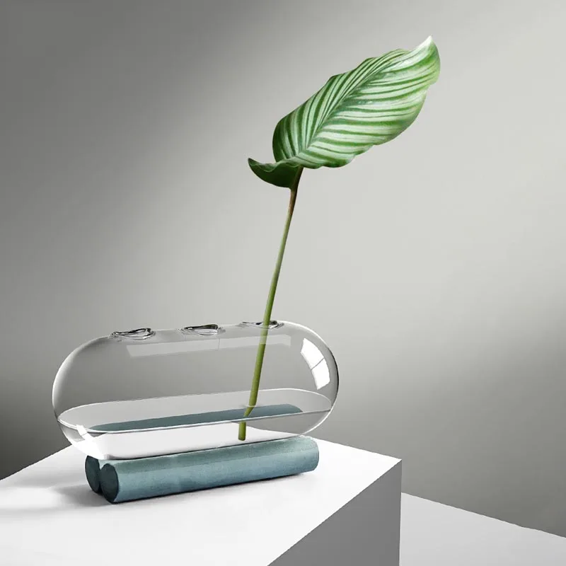 Nordic Simple Transparent Glass Hydroponics Vase Succulent Plant Flower Pot Desktop Planters Home Garden Decoration Bonsai Pots
Nordic Simple Transparent Glass Hydroponics Vase Succulent Plant Flower Pot Desktop Planters Home Garden Decoration Bonsai Pots