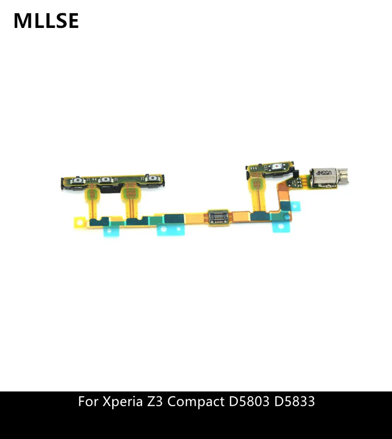 Repair Power on/off Volume Button Vibration Motor and Power Switch Flex Cable For Sony Xperia Z3 Compact D5803 D5833 Mini M55W
Repair Power on/off Volume Button Vibration Motor and Power Switch Flex Cable For Sony Xperia Z3 Compact D5803 D5833 Mini M55W
