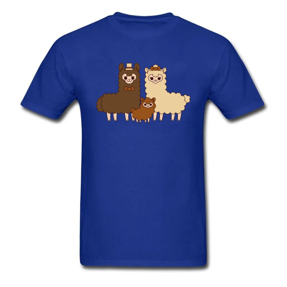 Chocolate alpaca family_blue
