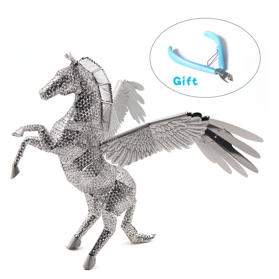 3D metal puzzle smart DIY building assembled toy,copper sheet PEGASUS model original design family game for parent-kid toy tool
3D metal puzzle smart DIY building assembled toy,copper sheet PEGASUS model original design family game for parent-kid toy tool