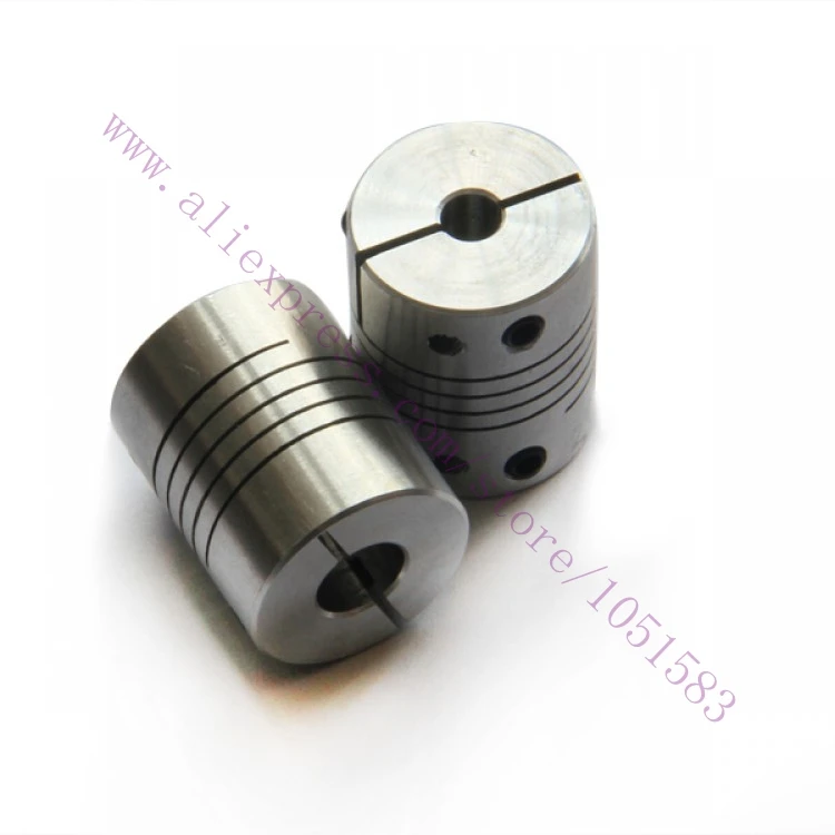 

4Pcs Reprap Z Axis flexible shaft / Couplers 5mm to 8mm for Reprap Hi3D printer, Mendel, Prusa, CNC