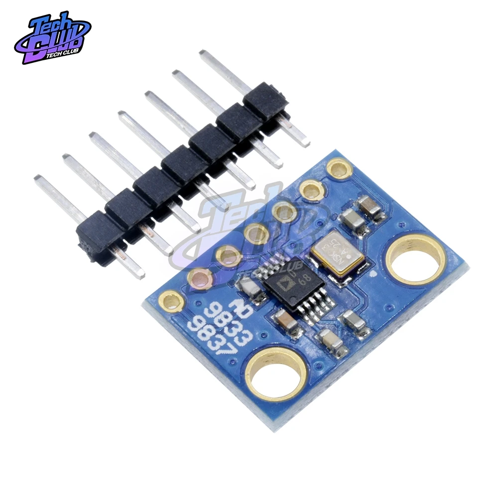 AD9833 Programmable Microprocessors Serial Interface Module Sine Square Wave DDS Signal Generator Module
AD9833 Programmable Microprocessors Serial Interface Module Sine Square Wave DDS Signal Generator Module