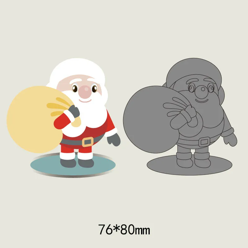 Christmas Santa Claus metal cutting dies cut die mold new Scrapbook paper craft knife mould blade punch stencils dies Embossing
Christmas Santa Claus metal cutting dies cut die mold new Scrapbook paper craft knife mould blade punch stencils dies Embossing