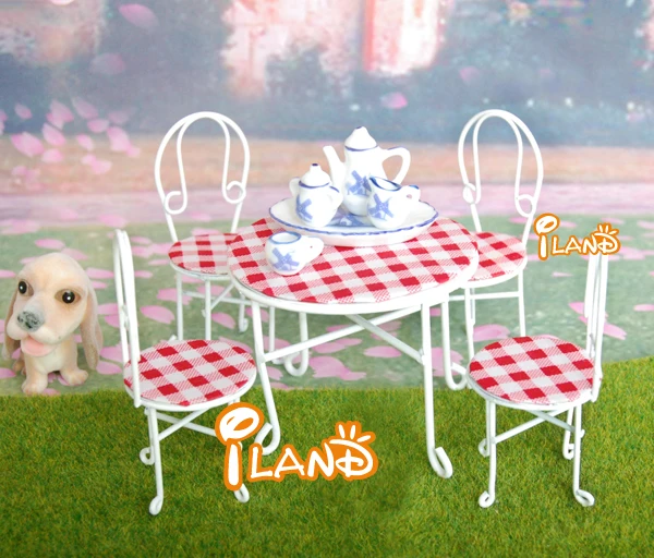 A01-X361 children baby gift Toy 1:12 Dollhouse mini Furniture Miniature rement iron garden table lattice set 5pcs/set
A01-X361 children baby gift Toy 1:12 Dollhouse mini Furniture Miniature rement iron garden table lattice set 5pcs/set