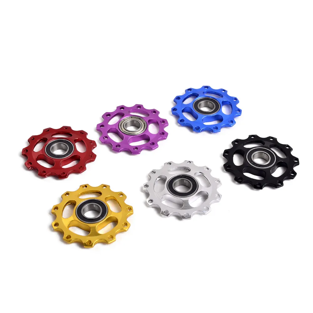 11T Aluminium Jockey Wheel bicycle Rear Derailleur Pulley Guide Bearing Upgraded RS bearing bike accessories Outdoor Cycling
11T Aluminium Jockey Wheel bicycle Rear Derailleur Pulley Guide Bearing Upgraded RS bearing bike accessories Outdoor Cycling