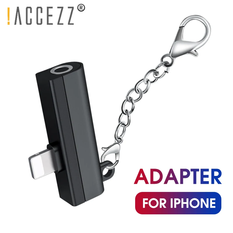 !ACCEZZ For Apple Lighting Adapter For iphone XS MAX XR 7 8 Plus X Audio Converter 3.5mm Earphone 2 in 1 Charging AUX Connector
!ACCEZZ For Apple Lighting Adapter For iphone XS MAX XR 7 8 Plus X Audio Converter 3.5mm Earphone 2 in 1 Charging AUX Connector