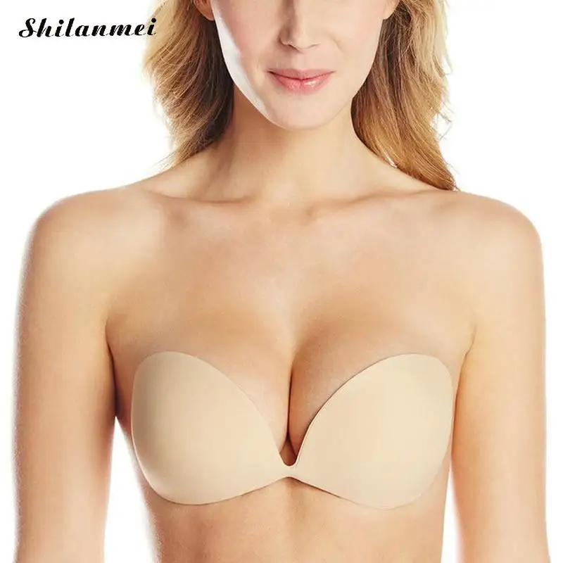 Силиконовый бюстгальтер-невидимка 