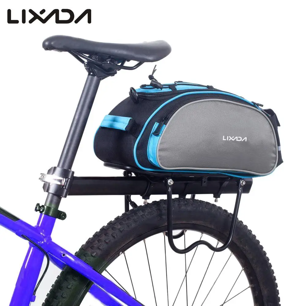 Lixada 13L Cycling Bag Bicycle Rear Seat Bag Outdoor Bike Rack Seat Bag Trunk Pannier Backseat Handbag Shoulder Bag Pouch
Lixada 13L Cycling Bag Bicycle Rear Seat Bag Outdoor Bike Rack Seat Bag Trunk Pannier Backseat Handbag Shoulder Bag Pouch