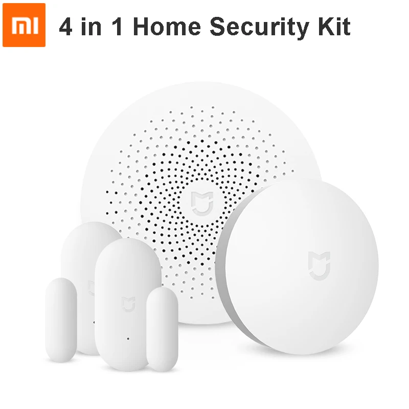 Original Xiaomi Smart Home Security Kits Version 2 Multifunctional Gateway Wireless Switch Door Windows Sensor 4 in 1 Kit
Original Xiaomi Smart Home Security Kits Version 2 Multifunctional Gateway Wireless Switch Door Windows Sensor 4 in 1 Kit