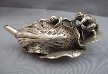 song voge gem S0930 China Folk White copper silver Lotus cabbage Toad Teapot Kettle Flagon wine pot
song voge gem S0930 China Folk White copper silver Lotus cabbage Toad Teapot Kettle Flagon wine pot