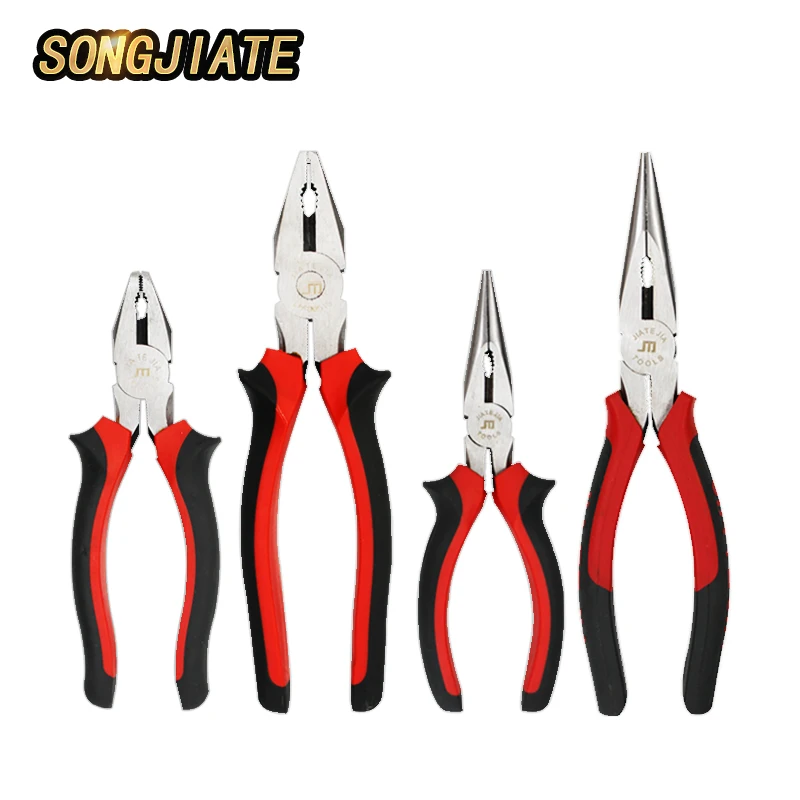 SONGJIATE needle nose pliers diagonal pliers wire 6 "8" horizontal vice broken line multi-function
SONGJIATE needle nose pliers diagonal pliers wire 6 "8" horizontal vice broken line multi-function
