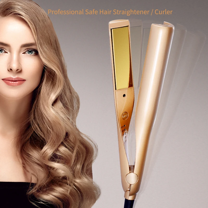 Dual-use Ceramic Board Curling Straightener Hair Straight Splint Hair Tool DIY Electric Hair Stick Curlers Hair Styling Tools
Dual-use Ceramic Board Curling Straightener Hair Straight Splint Hair Tool DIY Electric Hair Stick Curlers Hair Styling Tools