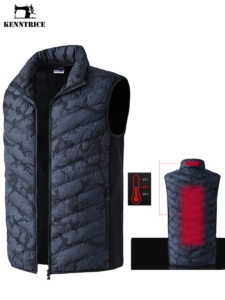 KENNTRICE Intelligent Heating Vest Men Usb Electric Battery Heated Sleeveless Winter Jacket Men Bodywarmer Waistcoat
KENNTRICE Intelligent Heating Vest Men Usb Electric Battery Heated Sleeveless Winter Jacket Men Bodywarmer Waistcoat