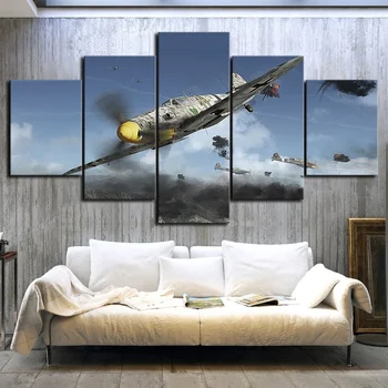 5 Piece Military Airplane World War Shooting Game Poster Wall Picture Canvas Art Home Decor
5 Piece Military Airplane World War Shooting Game Poster Wall Picture Canvas Art Home Decor