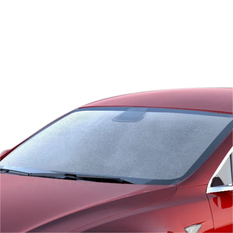 Car Heat Shield Auto Windshield Sunshade Heat Shield Sun Visor Mat for Tesla Model 3 Aluminium Foil Auto Accessories
Car Heat Shield Auto Windshield Sunshade Heat Shield Sun Visor Mat for Tesla Model 3 Aluminium Foil Auto Accessories