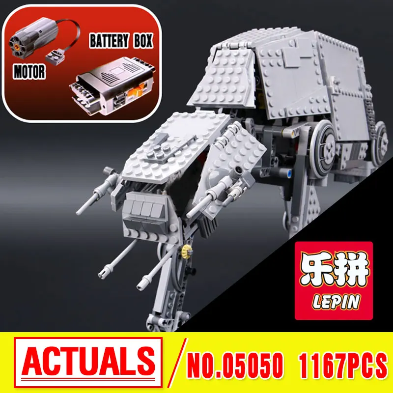 NEW 1167pcs Lepin 05050 Star Series AT- the AT Robot Electric Remote Control Building Blocks Toys Compatible with 10178 wars
NEW 1167pcs Lepin 05050 Star Series AT- the AT Robot Electric Remote Control Building Blocks Toys Compatible with 10178 wars
