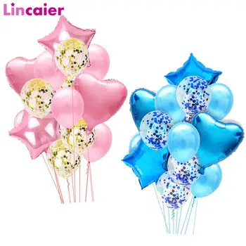 14pcs Confetti Air Balloons Birthday Party Decorations Kids Blue Pink Boy Girl Baby Shower Babyshower Wedding Bachelorette Party
14pcs Confetti Air Balloons Birthday Party Decorations Kids Blue Pink Boy Girl Baby Shower Babyshower Wedding Bachelorette Party